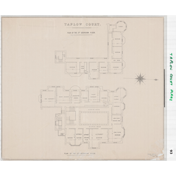 Taplow Court - 2nd/3rd floor plans 1897